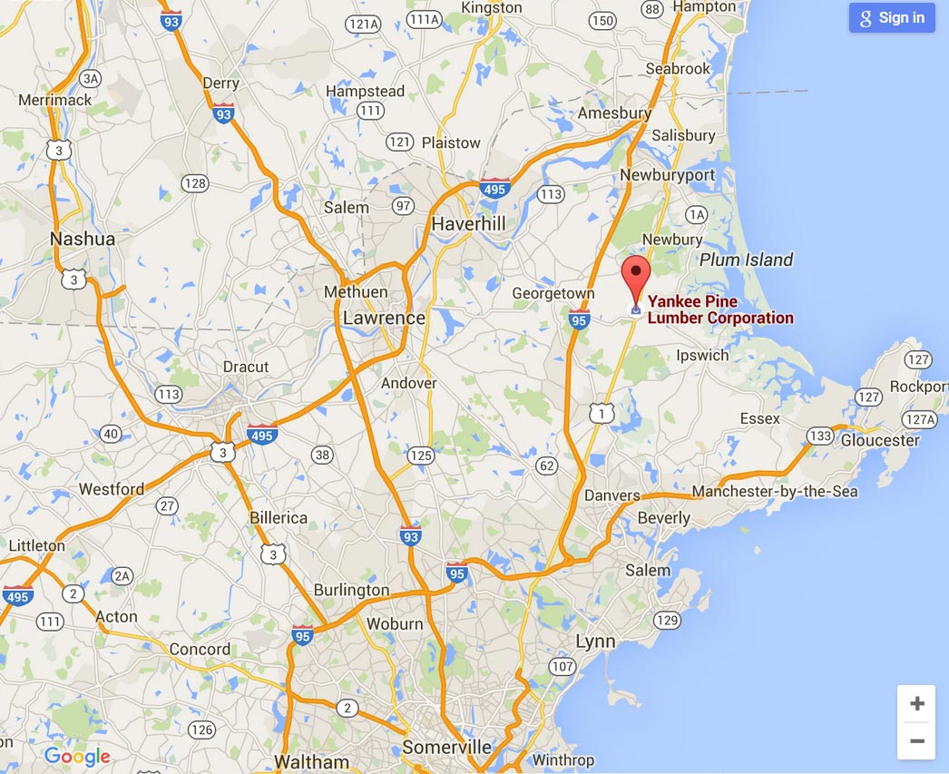Yankee Pine Lumber Directions